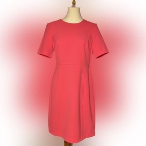 Hot pink shift dress